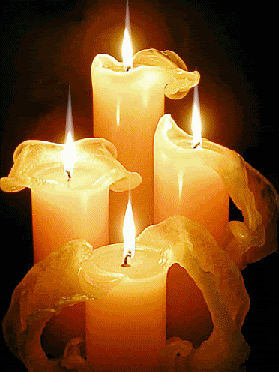 Burning Candles in Memory of Those That We Have Loved and Lost