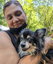 Sabache - 10 Year Old Pom Mix Diagnosed with Heart Failure