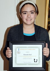 Hannah's Confirmation Service Project